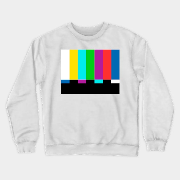 Color bars tv Crewneck Sweatshirt by Kacarrot